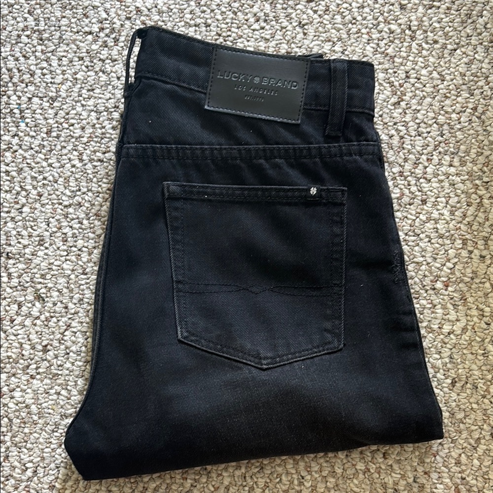 Lucky Brand Black Mom Jeans